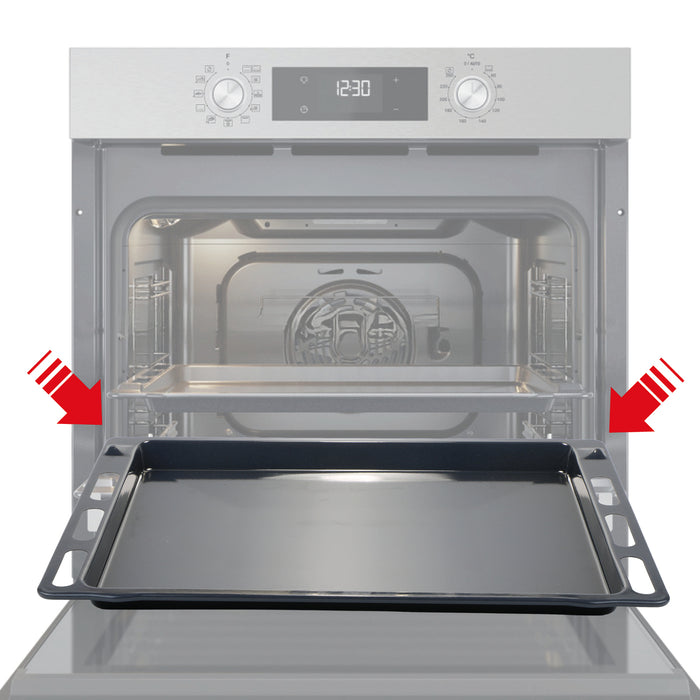 Oven Grill Tray fits Ariston fits Ignis fits Bauknecht Shelf Pan Base Deep 477mm x 365mm x 20mm
