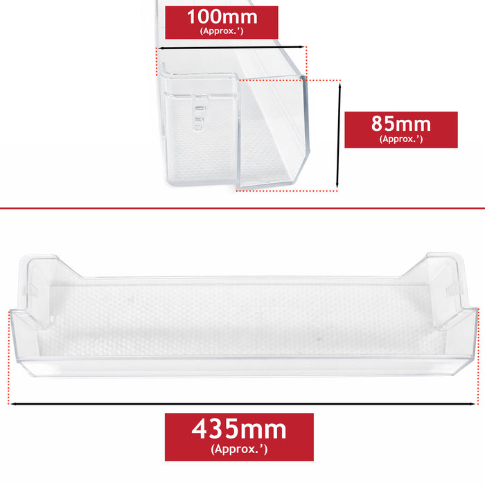 Hotpoint Fridge Lower Door Shelf Tray Balcony Bottle Bar C00386005 481010807441