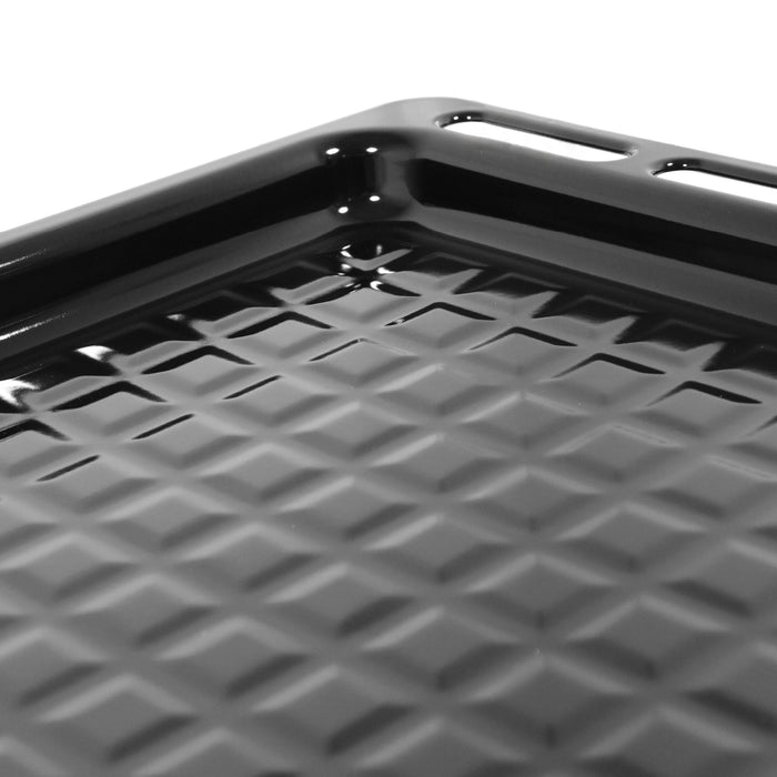 Oven Grill Tray Crisper Shelf For Whirlpool Full Width Bottom Drip Base Pan Rack 476mm x 374mm