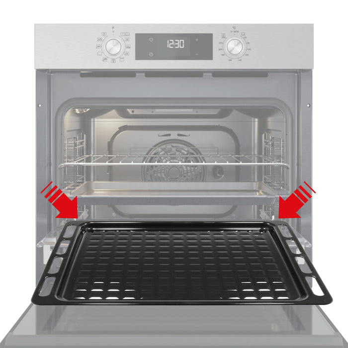 Oven Grill Tray Crisper Shelf For Hotpoint Full Width Bottom Drip Base Pan Rack 476mm x 374mm