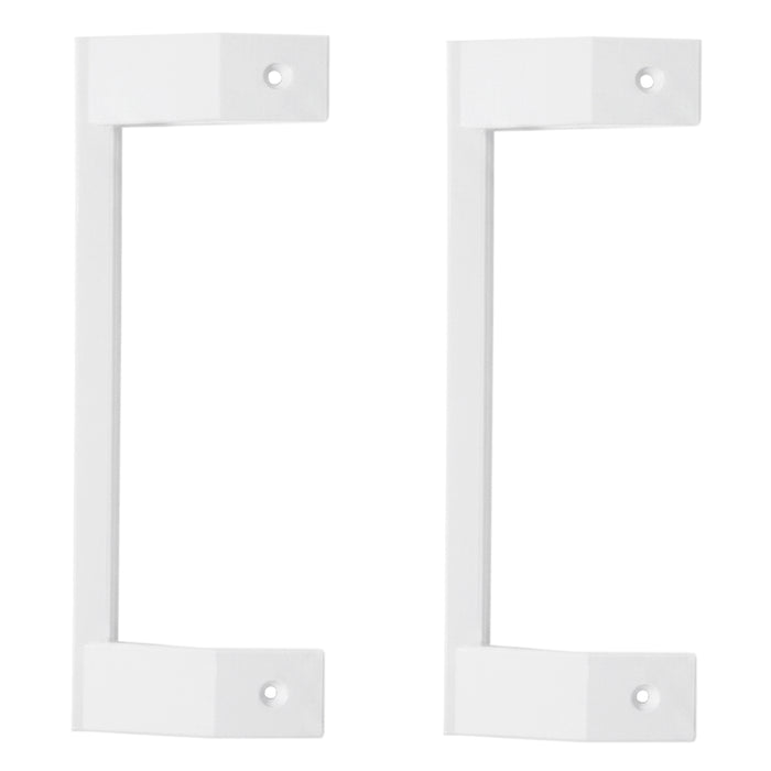 Door Handle for Fridge Freezer White Grab Bar Refrigerator Replacement 220mm x 2 Handles
