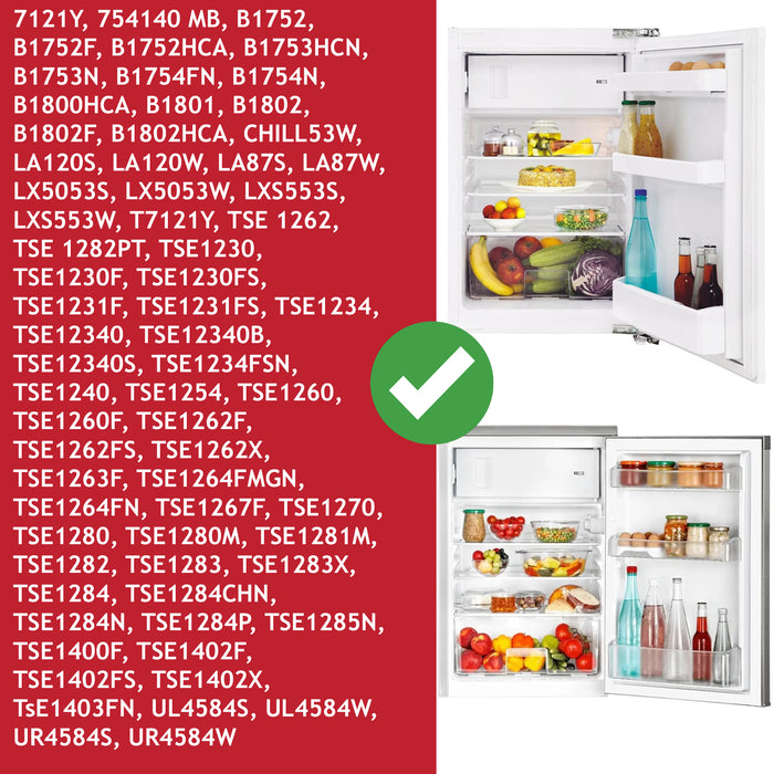 Beko Fridge Glass Shelf Upper Top Middle Front Rear Edge Trims 4331213900