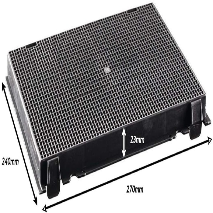 Carbon Filter for Hotpoint Cooker Hood Extractor Fan Vent (240 x 270 mm)