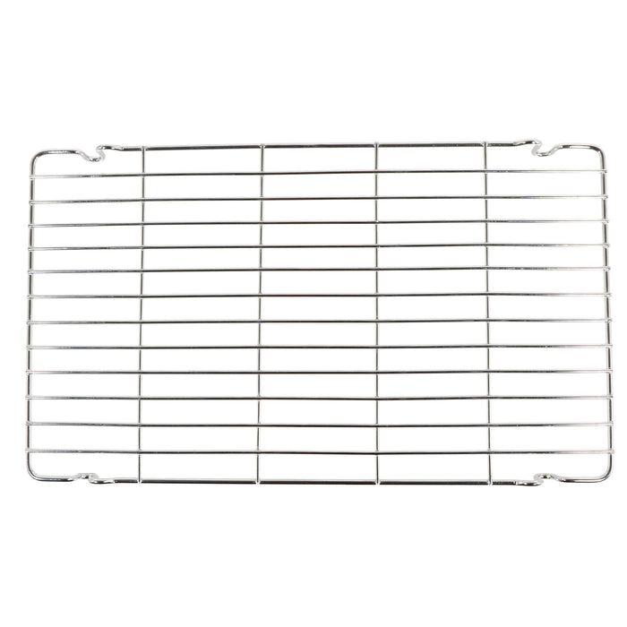 Grill Pan Grid Rack Insert Oven Mesh Universal Small Silver Wire 315mm x 185mm