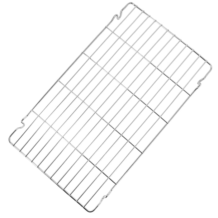Grill Pan Grid Rack Insert Oven Mesh Universal Small Silver Wire 315mm x 185mm