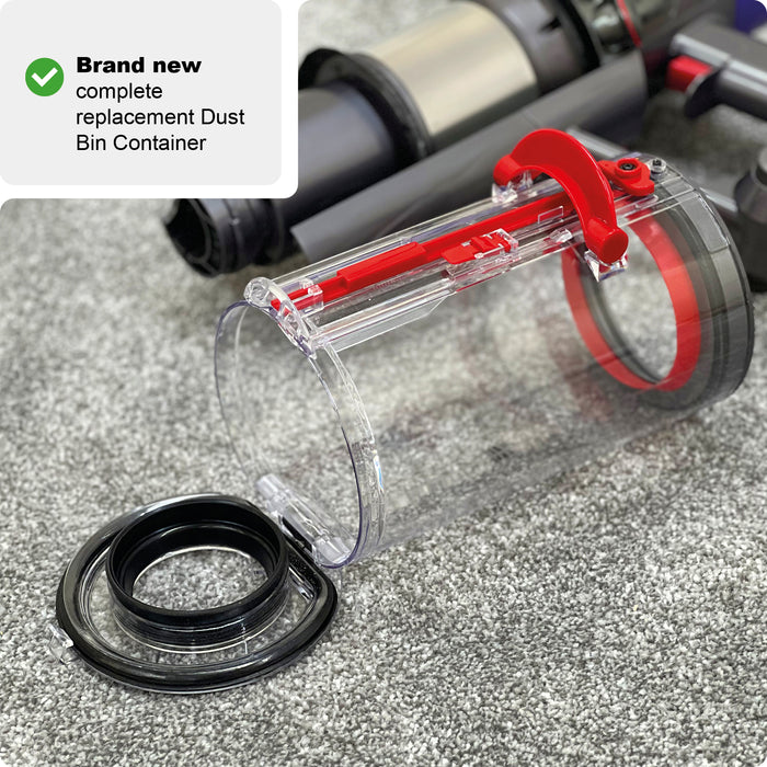 Dust Bin Container for DYSON V10 SV12 SV27 Animal Absolute Vacuum + Brush