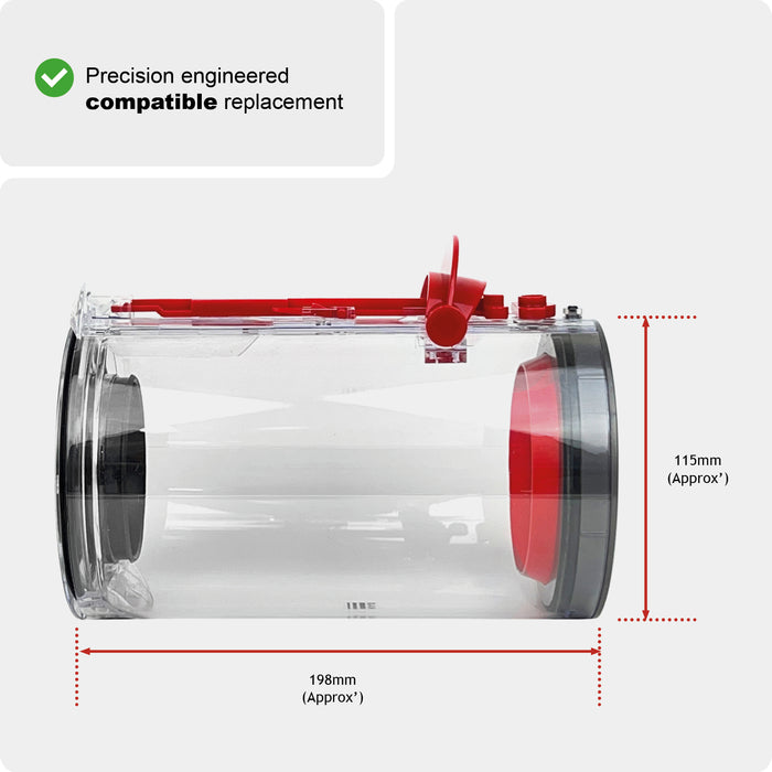 Dust Bin Container for DYSON V10 SV12 Animal Absolute Vacuum