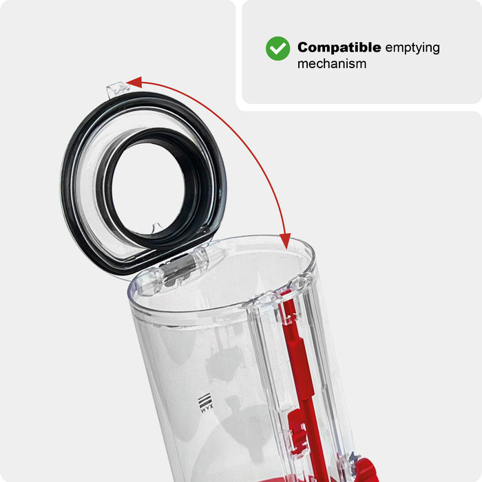 Dust Bin Container for DYSON V10 SV12 SV27 Animal Absolute Vacuum + Brush