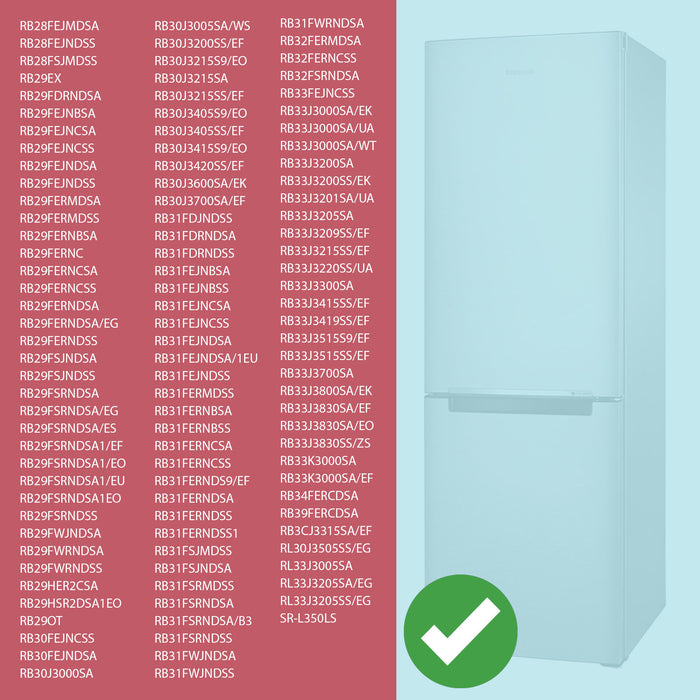 Samsung Door Hinge Cover Fridge Freezer Grey RB28 RB29 RB30 RB31 RB33 RL30