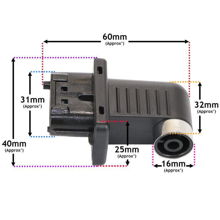 Hot Water Spout Nozzle For DeLonghi Magnifica Evo  Automatic Coffee Machines AS00006949