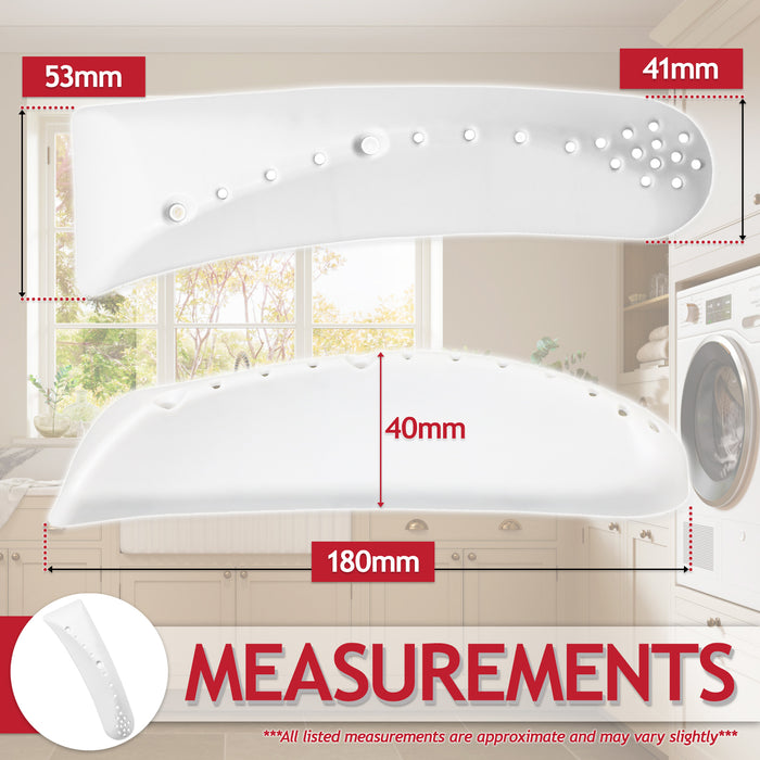 Drum Paddles for Candy Washing Machine Lifter Arms 6 Lug Clip 180 x 53 mm x 3 41021913