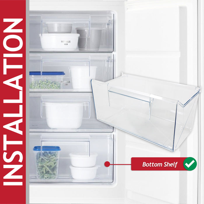 Electrolux Fridge Freezer Bottom Drawer ENN ENT KNT LNS LNT RNS RNT Lower Box (140184296055)