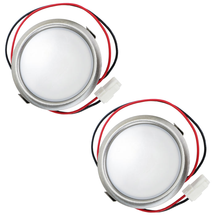Cooker Hood Lights For AEG Fits Zanussi Fits Electrolux 99905.38 140186631010 3.1W LED 67mm (Pack of 2)