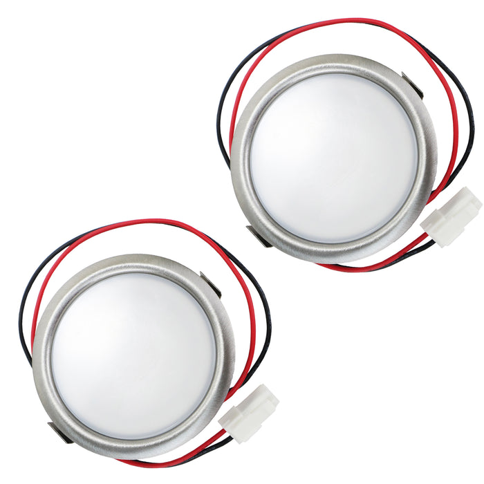 Cooker Hood Lights For AEG Fits Zanussi Fits Electrolux 99905.38 140186631010 3.1W LED 67mm (Pack of 2)