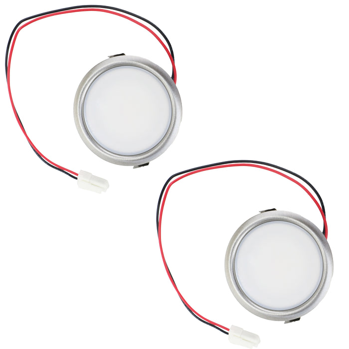 Cooker Hood Lights For AEG Fits Zanussi Fits Electrolux 99905.38 140186631010 3.1W LED 67mm (Pack of 2)