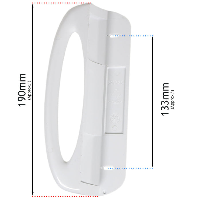 Fridge Door Handle Freezer White Refrigerator 190mm Universal