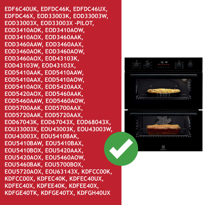 Electrolux Oven Grill Element Top Upper 2300w 1100w + 1200w Dual 3876046131