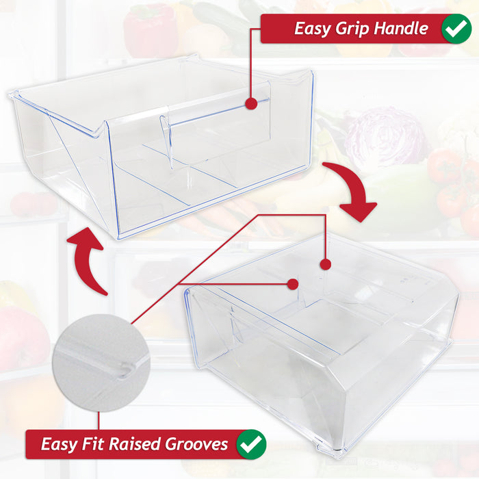 Electrolux Fridge Freezer Drawer ENN FI22 RNN 2nd from Bottom Container Box (8087788017)