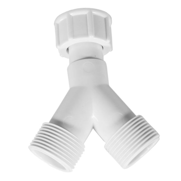 Hose Y Piece Connector Washing Machine Dishwasher 3/4 Inch BSP Inlet Splitter