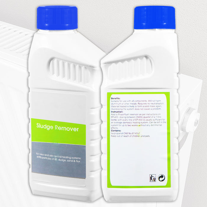 Central Heating Sludge Remover Concentrate Radiator Boiler Pipes Liquid (500ml Bottle)