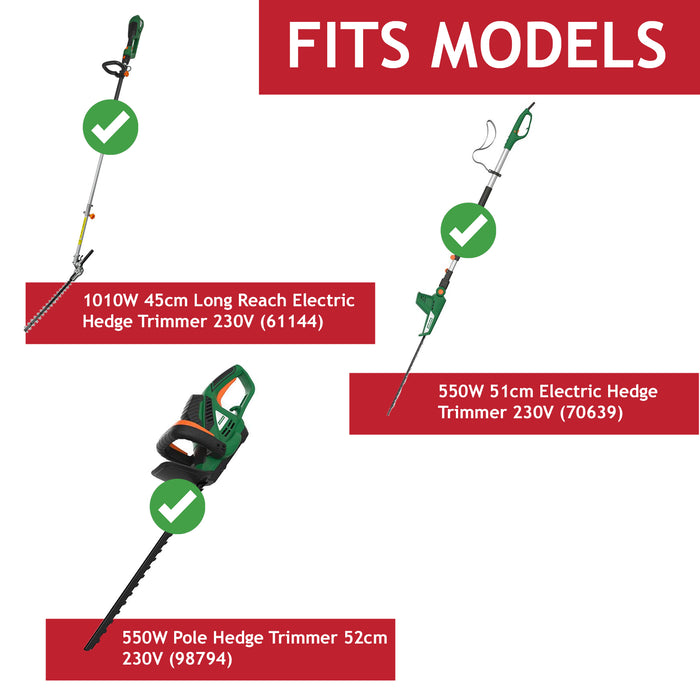 Power Cable for Hawksmoor Hedge Trimmer 61144 70639 98794 20m UK Plug Lead