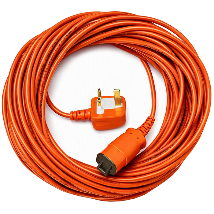 Power Cable for Hawksmoor Hedge Trimmer 61144 70639 98794 15m UK Plug Lead