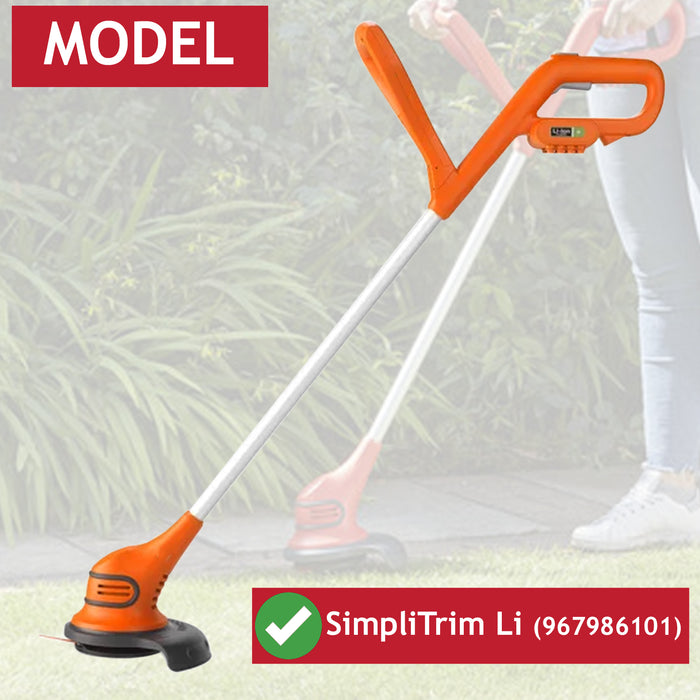 Plastic Blades for Flymo SimpliTrim Li Battery Grass Trimmer Strimmer x 40
