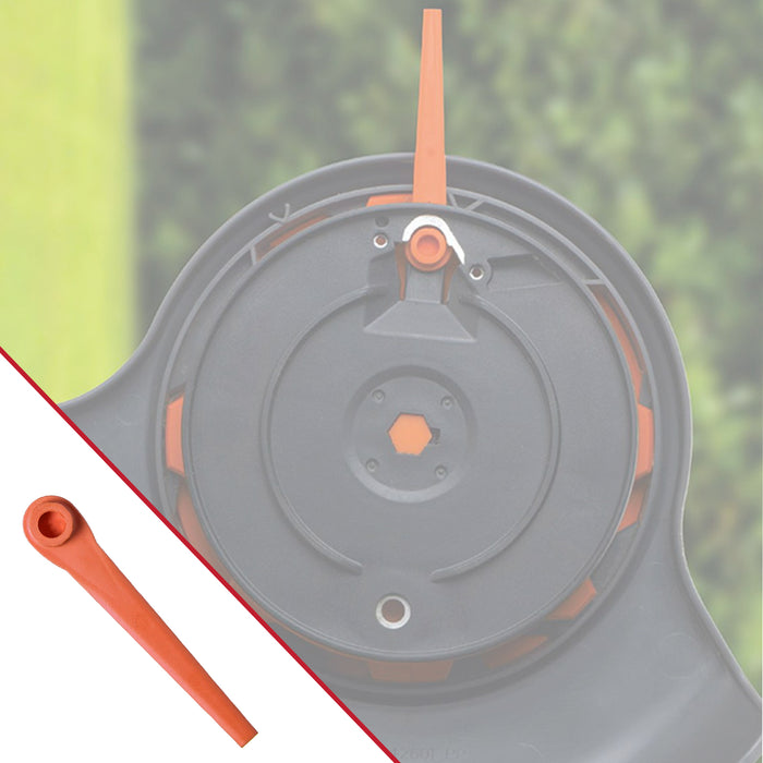 Plastic Blades for Flymo SimpliTrim Li Battery Grass Trimmer Strimmer x 40