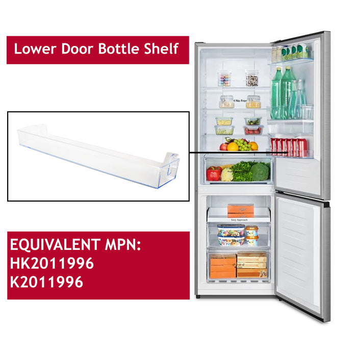 Fridgemaster Fridge Door Shelf Rack Tray Lower MC60287D MC60287DB MC60287DS