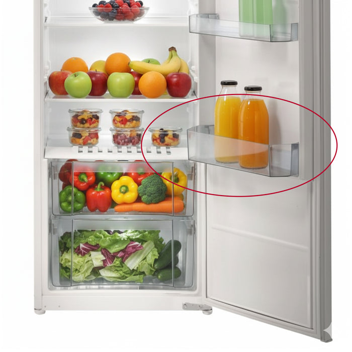 Gorenje Fridge Lower Door Shelf Rack Tray 318414 GD NRK NRKI RBI RI RC RK