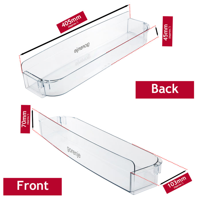 Gorenje Fridge Door Shelf Tray 332953 RB4102AW RCI4181AWV RK4181AWV RKI4181AWV