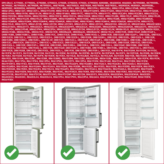 Gorenje Door Shelf Tray Rack Fridge 512818 NRK ORB ORK ONR RK6 456mm x 110mm x 50mm