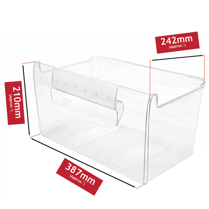 Bush Freezer Lower Drawer Basket Box BAFF55143 BAFF55143W BAFF55143WS BAFF55152S