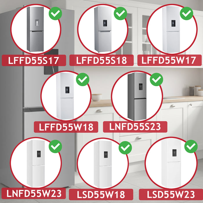 Water Tank Dispenser Nozzle Valve Plug For Logik LFFD55W18 LFFD55S18 Fridge Freezers
