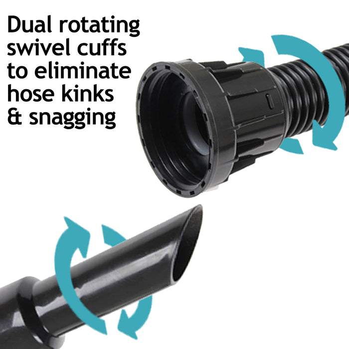 Extra Long 32mm Hose for Numatic Henry Hetty Vacuum Cleaner (2.5m)