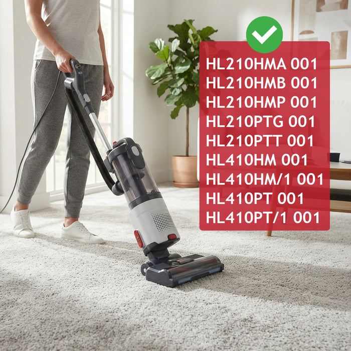 HEPA Filter Kit U108 For Hoover HL210 TurboStyle HL410 Push & Lift Pet Vacuum Cleaner
