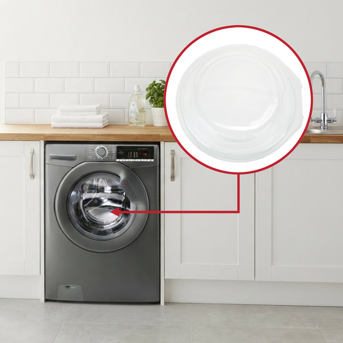 Glass Door Window Bowl For Hoover H-WASH & DRY Washing Machine Washer Dryer
