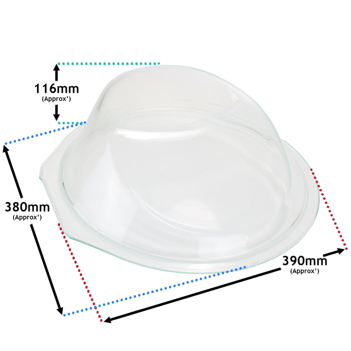 Glass Door Window Bowl For Lamona LAM8775 LAM8776 LAM8777 Washing Machine Washer Dryer