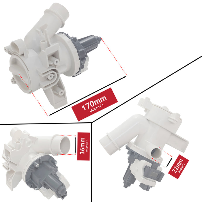 Candy Washing Machine Drain Pump Filter Housing CSO CSS CSWS HCU RO14 43014233