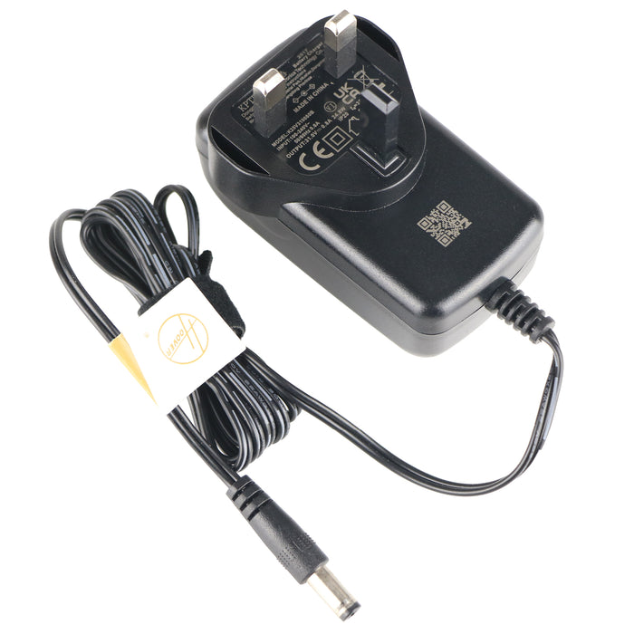 SPARES2GO 31v 0.8a Cleaner Charger for Hoover H-Free Series Cordless Vacuum UK Plug 48700622 K25V310080B for HF4 series HF4P10H 011 HF410P 001