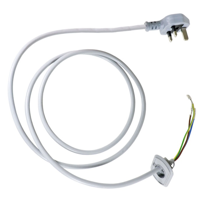 Candy Power Cable for Washing Machine Dryer Mains Lead 3 Pin UK Plug 1.5m