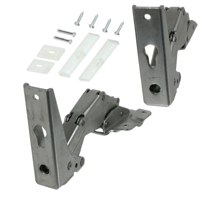 Door Hinge Kit 3905 3362 3363 5.0 for IKEA CDA Caple Tecnik Fridge Freezer