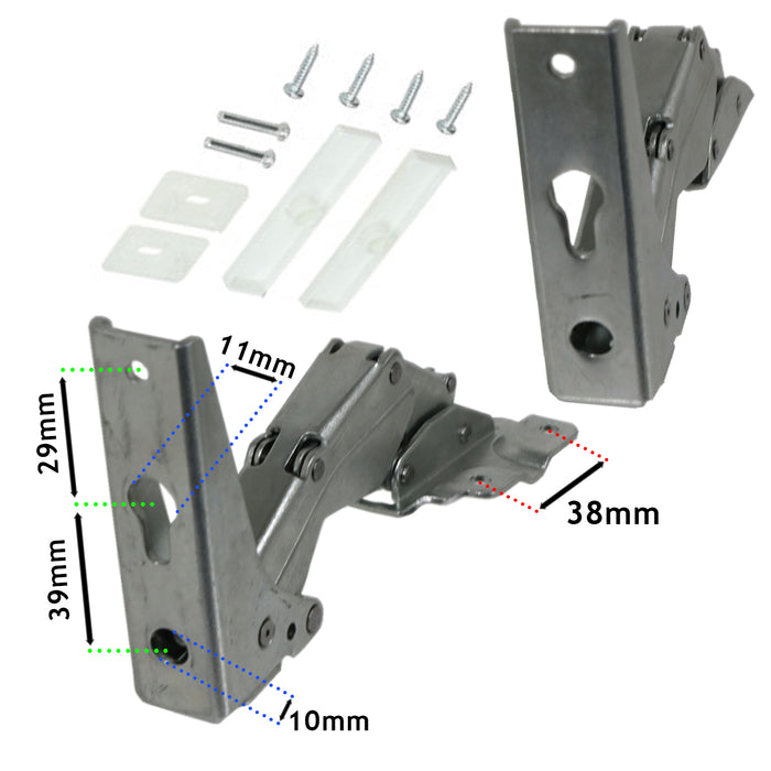 Integrated Hinges for Hettich Fridge Freezer Door Hinge 3905 3362 3363 5.0 41,5