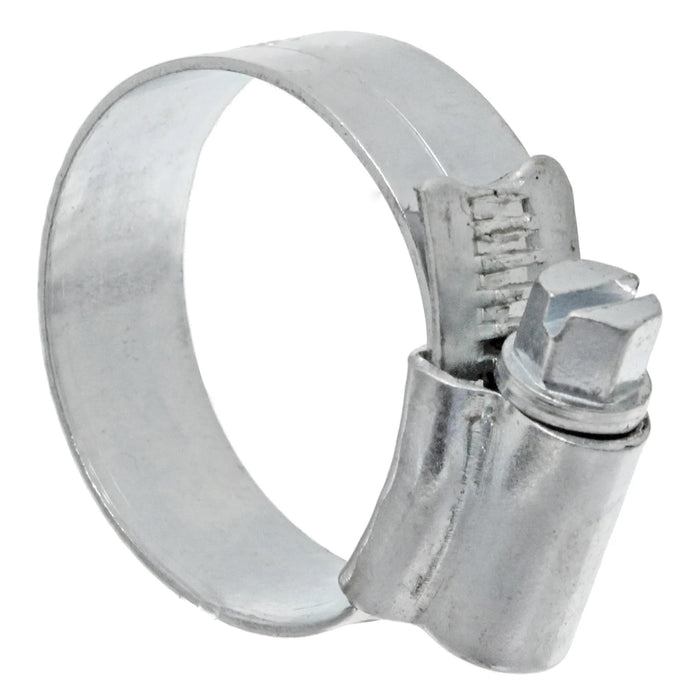 Worm Drive Metal Hose Clamp Screw Clip Type Steel Pipe Small 22 - 32mm (Pack of 10)