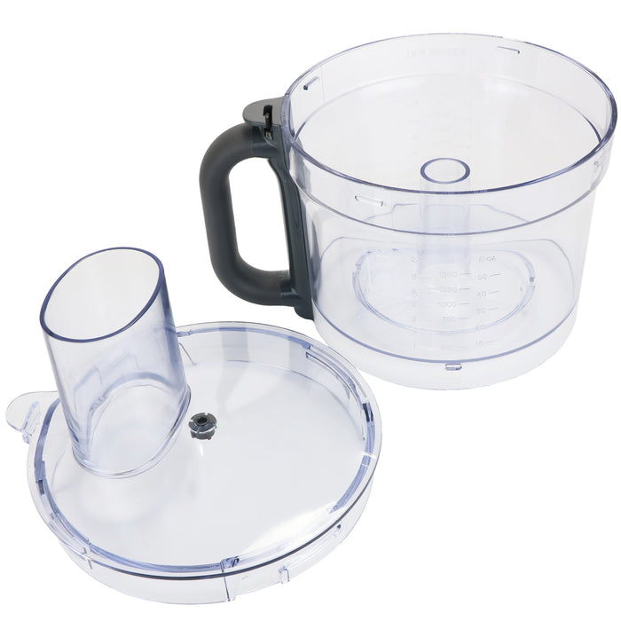 Mixing Bowl & Lid For Kenwood MultiPro Express FDM71 FDP65 Food Mixer Processor