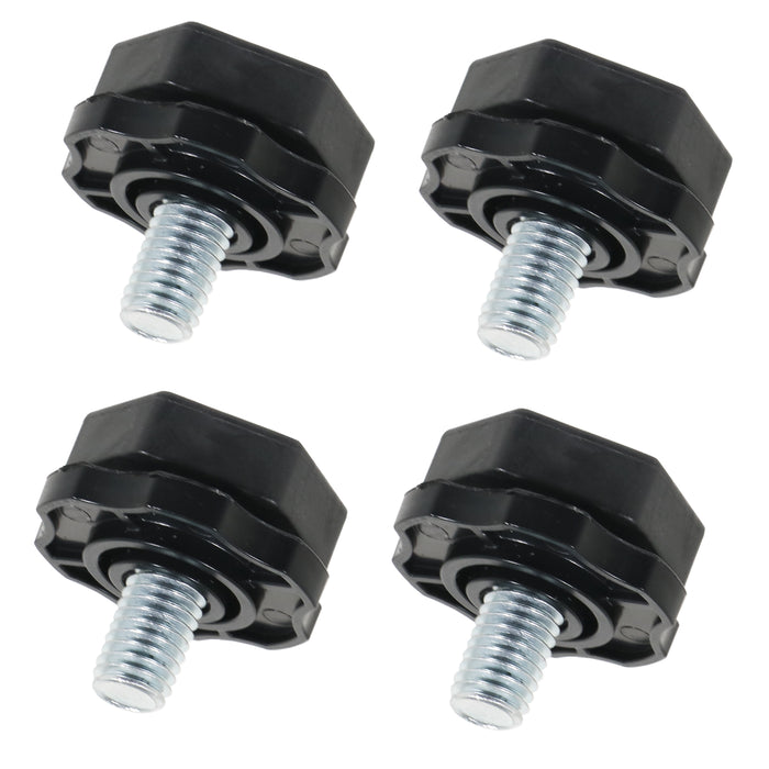 Beko Washing Machine Foot Leg Adjustable Levelling Castor 10mm Thread x 4 Feet
