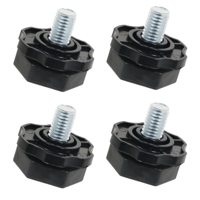 Beko Washing Machine Foot Leg Adjustable Levelling Castor 10mm Thread x 4 Feet