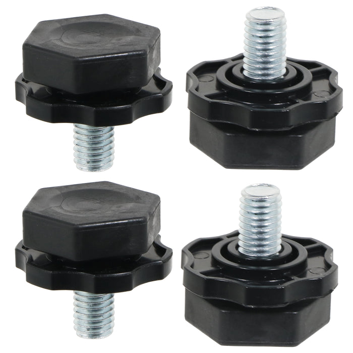 Beko Washing Machine Foot Leg Adjustable Levelling Castor 10mm Thread x 4 Feet