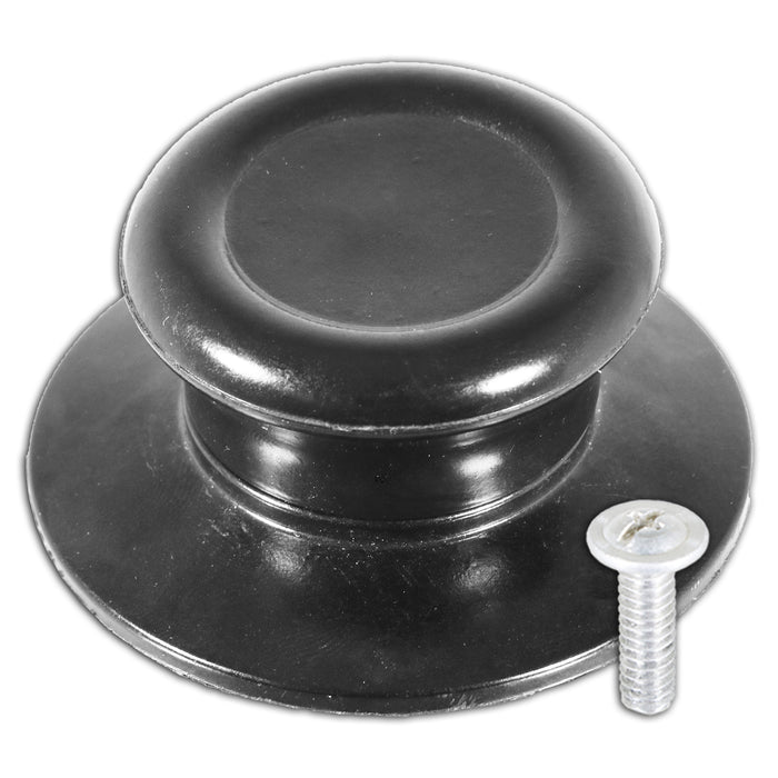 Pan Lid Knob Handle Kitchen Cookware Black Round Bakelite Hand Grip Replacement
