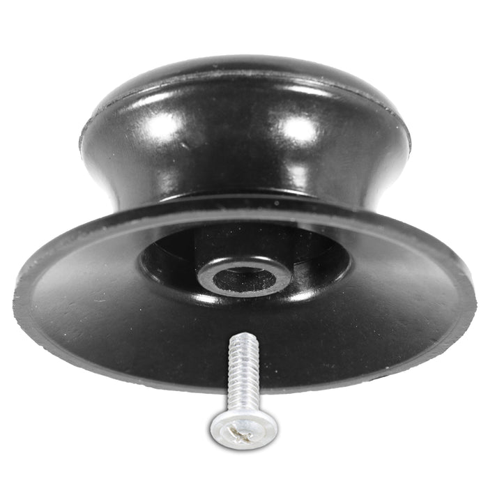 Pan Lid Knob Handle Kitchen Cookware Black Round Bakelite Hand Grip Replacement